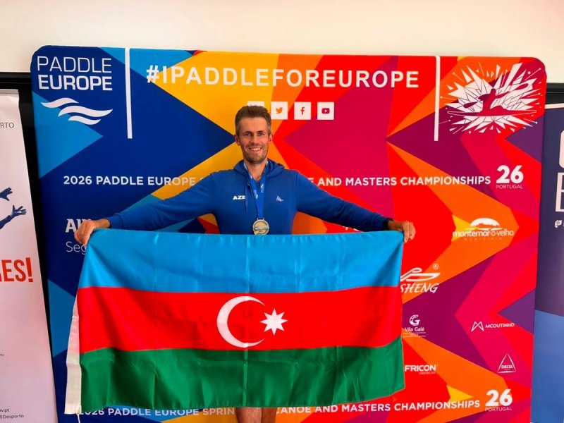 Azərbaycan kanoeçisi Boqdan Kurudz qızıl medalla Avropa çempionu olub