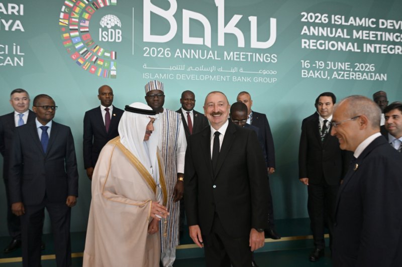 2026/06/1781759142.webp + Prezident İlham Əliyevin iştirakı ilə Bakıda İslam İnkişaf Bankı Qrupunun 2026-cı il üzrə İllik Toplantılarının açılış mərasimi keçirilib - YENİLƏNİB News about - Prezident İlham Əliyevin iştirakı ilə Bakıda İslam İnkişaf Bankı Qrupunun 2026-cı il üzrə İllik Toplantılarının açılış mərasimi keçirilib - YENİLƏNİB