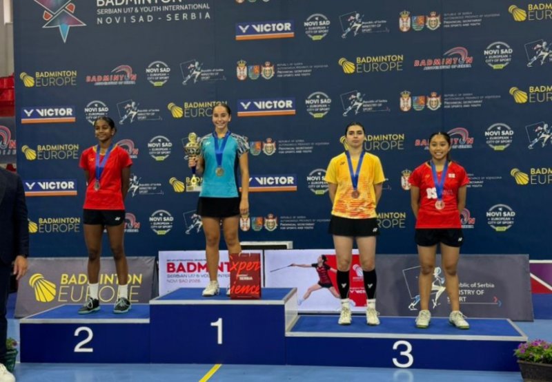 Azərbaycan badmintonçusu Serbiyada bürünc medal qazanıb