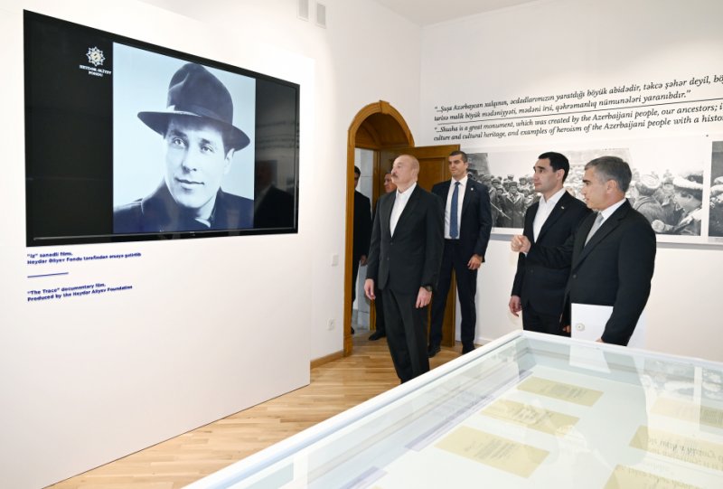 2026/06/1782208608.webp + Azərbaycan və Türkmənistan prezidentləri Şuşada Heydər Əliyev və Qarabağ sərgisi ilə tanış olublar News about - Azərbaycan və Türkmənistan prezidentləri Şuşada Heydər Əliyev və Qarabağ sərgisi ilə tanış olublar