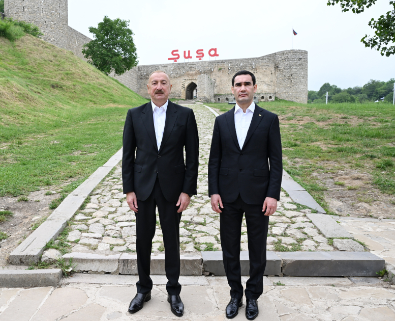 2026/06/1782208890.webp + Prezidentlər İlham Əliyev və Sərdar Berdiməhəmmədov Şuşada Azərbaycanın tanınmış şəxsiyyətlərinin işğal dövründə güllələnmiş büstlərinə baxıblar News about - Prezidentlər İlham Əliyev və Sərdar Berdiməhəmmədov Şuşada Azərbaycanın tanınmış şəxsiyyətlərinin işğal dövründə güllələnmiş büstlərinə baxıblar