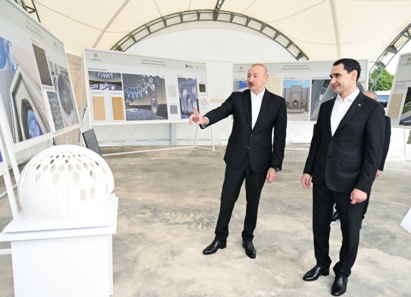 2026/06/1782209426.webp + Azərbaycan və Türkmənistan prezidentləri Şuşa məscidində tikinti işlərinin gedişi ilə tanış olublar News about - Azərbaycan və Türkmənistan prezidentləri Şuşa məscidində tikinti işlərinin gedişi ilə tanış olublar