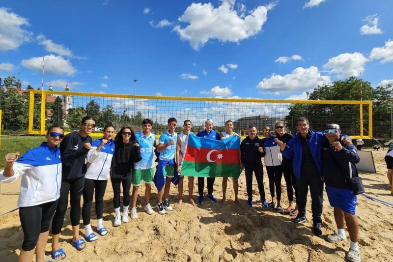 Azərbaycanın çimərlik voleybolçuları EEVZA çempionatında iştirak edəcəklər