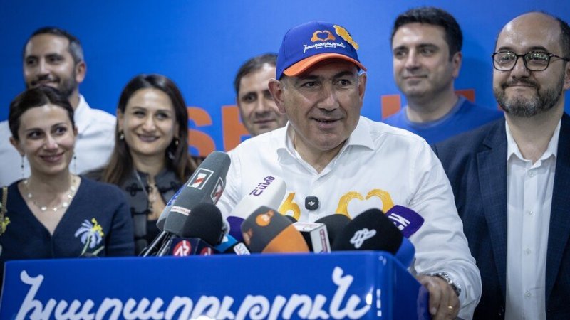 Armenia's Pashinyan claims victory in parliamentary election