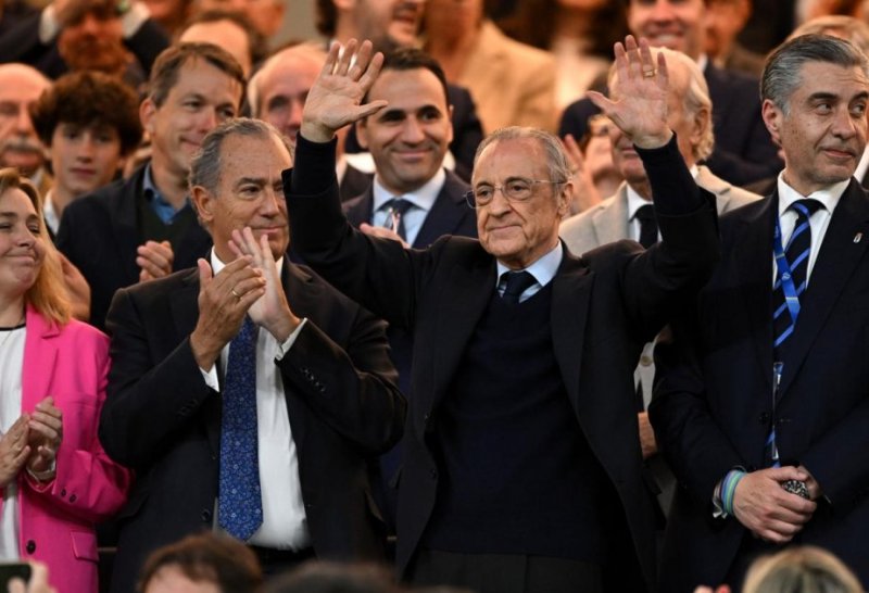 Florentino Pérez re-elected Real Madrid president