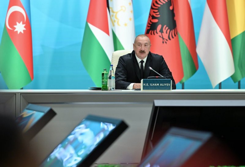   President: Today Azerbaijan is number one from standpoint of its gas pipeline supply geography  