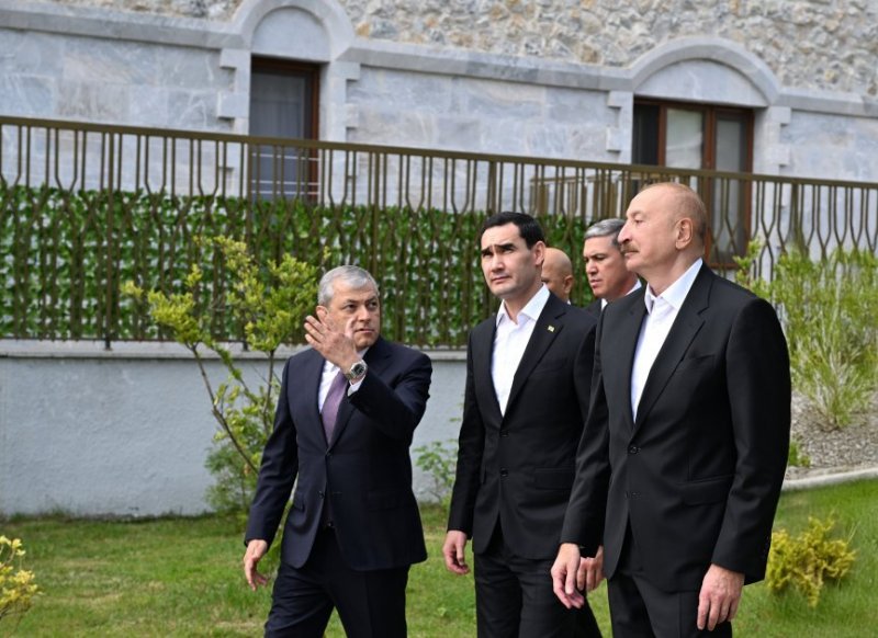 2026/06/6-1782216576.jpg + Azerbaijani, Turkmen presidents visit first residential complex built in Shusha City News about - Azerbaijani, Turkmen presidents visit first residential complex built in Shusha City