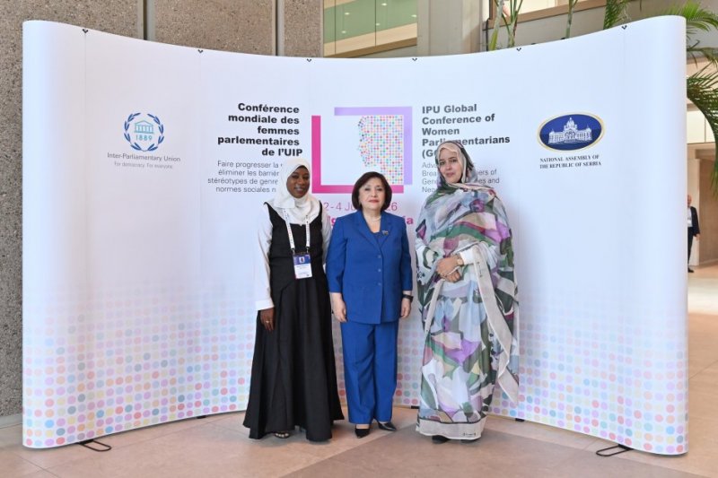 2026/06/2-1780520867.jpg + Azerbaijan parliament speaker holds several meetings as part of IPU Global Conference of Women Parliamentarians News about - Azerbaijan parliament speaker holds several meetings as part of IPU Global Conference of Women Parliamentarians