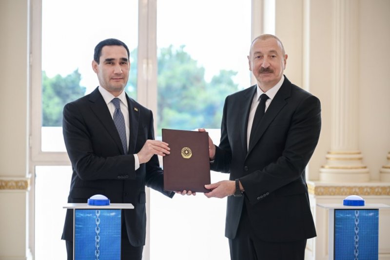 News about -   Azerbaijan presents “Dostlug” tanker to Turkmenistan  