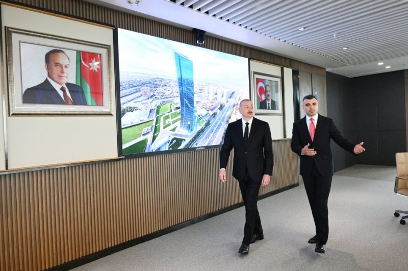   President Ilham Aliyev attends opening of new building of Central Bank  