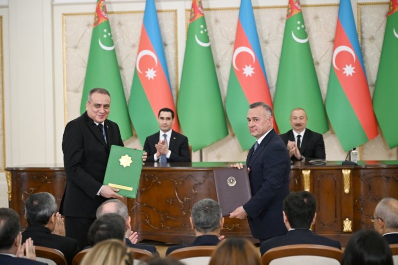 News about - Azərbaycan ilə Türkmənistan arasında imzalanmış sənədlər mübadilə olunub -   YENİLƏNİB  