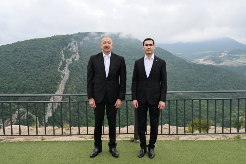 2026/06/3-1782218362.jpg + Azerbaijani president gifts Garabagh Horse to Turkmen counterpart News about - Azerbaijani president gifts Garabagh Horse to Turkmen counterpart
