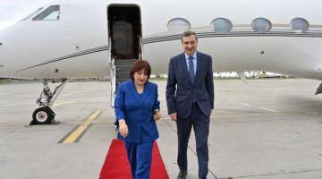 Milli Məclisin sədri Sahibə Qafarova Serbiyaya işgüzar səfərə gedib