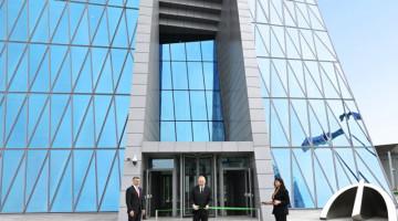   Prezident İlham Əliyev Mərkəzi Bankın yeni binasının açılışında iştirak edib  