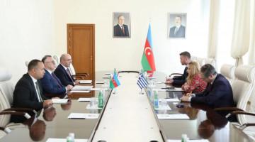 Azərbaycan və Yunanıstan arasında səhiyyə sahəsində əməkdaşlıq imkanları nəzərdən keçirilib