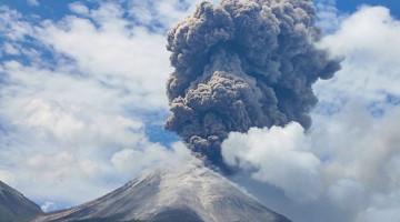 Three volcanoes erup in eastern Indonesia