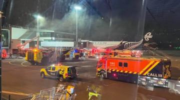 Fire breaks out at Wellington Airport terminal, prompting evacuation