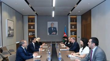 Ceyhun Bayramov Abraham Hamade ilə TRIPP layihəsini müzakirə edib