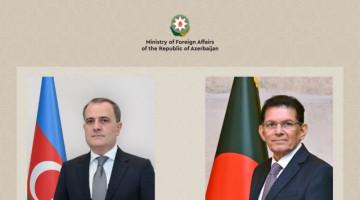 Azərbaycan və Banqladeş XİN başçıları çoxtərəfli platformalarda əməkdaşlığı müzakirə ediblər
