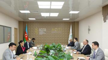 AQTA və IFAD arasında əməkdaşlıq məsələləri nəzərdən keçirilib
