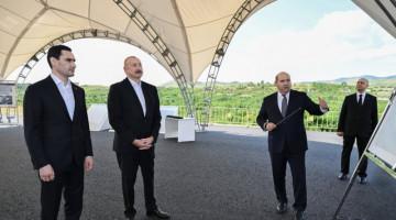   Azərbaycan və Türkmənistan prezidentləri Füzuli şəhərinin dağıdılmış yerlərinə baxıblar  