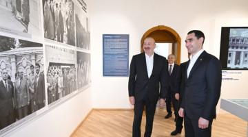   Azərbaycan və Türkmənistan prezidentləri Şuşada 