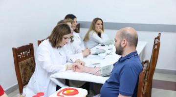 Aşura günündə qanvermə aksiyalarında indiyədək 765,45 litr qan toplanıb