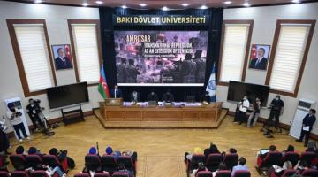 Baku hosts international conference on Amritsar events