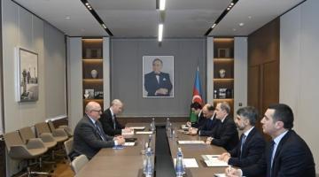 Azerbajiani FM meets with UK's newly-appointed ambassador