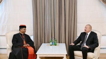   President Ilham Aliyev receives Prefect of the Dicastery for Interreligious Dialogue of the Holy See  