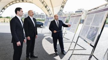   Azerbaijani, Turkmen presidents visit destroyed sites in Fuzuli city  