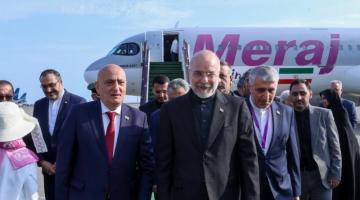 Iran's Ghalibaf arrives in Azerbaijan for OIC meeting