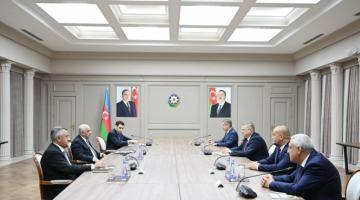 Əli Əsədov Həştərxan vilayətinin hökumət sədri ilə görüş keçirib