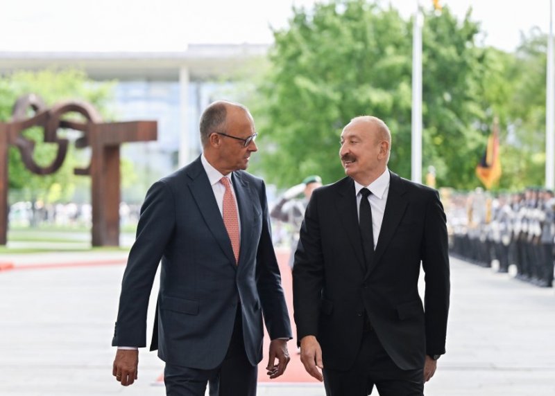 News about -   President Ilham Aliyev welcomed in Berlin with official ceremony  