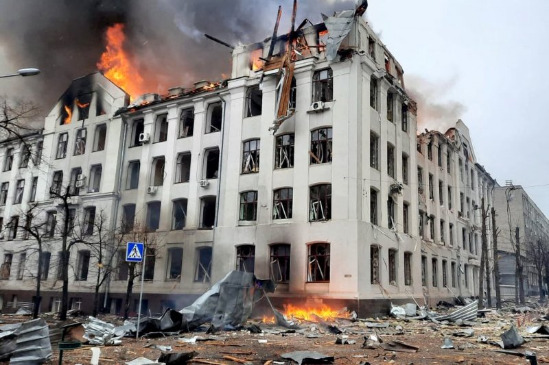 Rusiya Ukraynanın Zaporojye, Xerson və Xarkov vilayətlərinə hücum edib, 4 nəfər ölüb, 56 nəfər yaralanıb