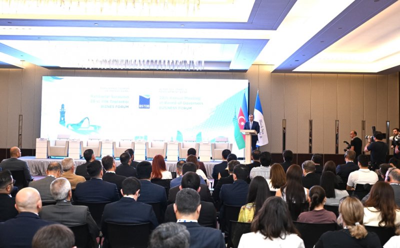 Bakıda Qara Dəniz Ticarət və İnkişaf Bankının biznes-forumu keçirilir