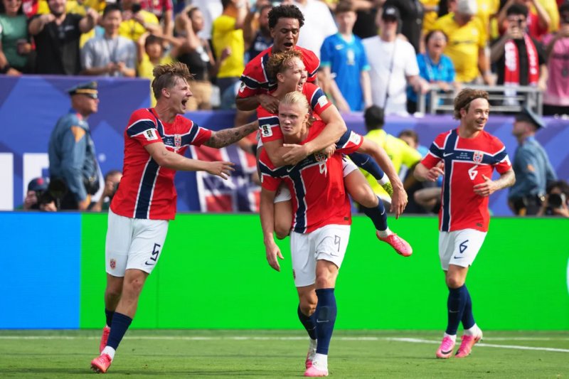 Haaland double sends Norway past Brazil into World Cup quarter-finals