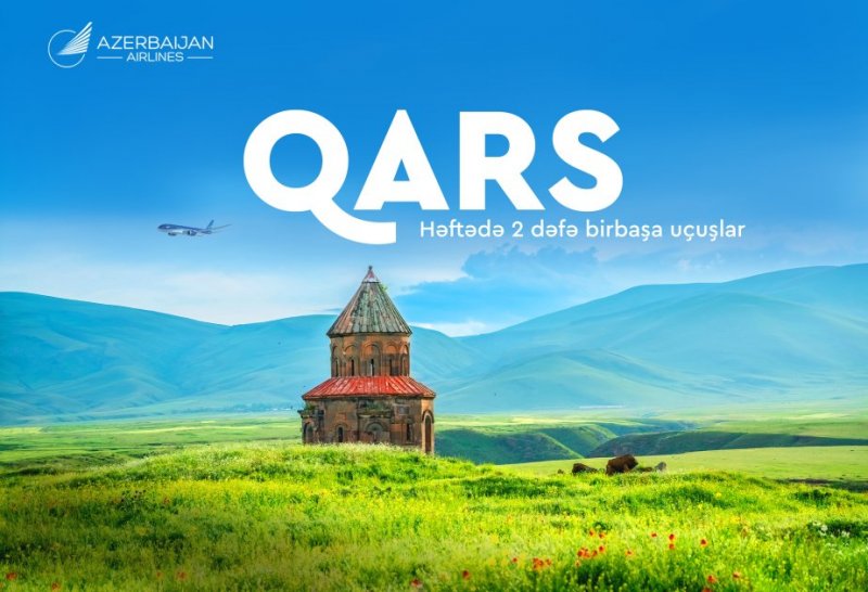 AZAL Türkiyənin Qars şəhərinə birbaşa uçuşlara başlayır 