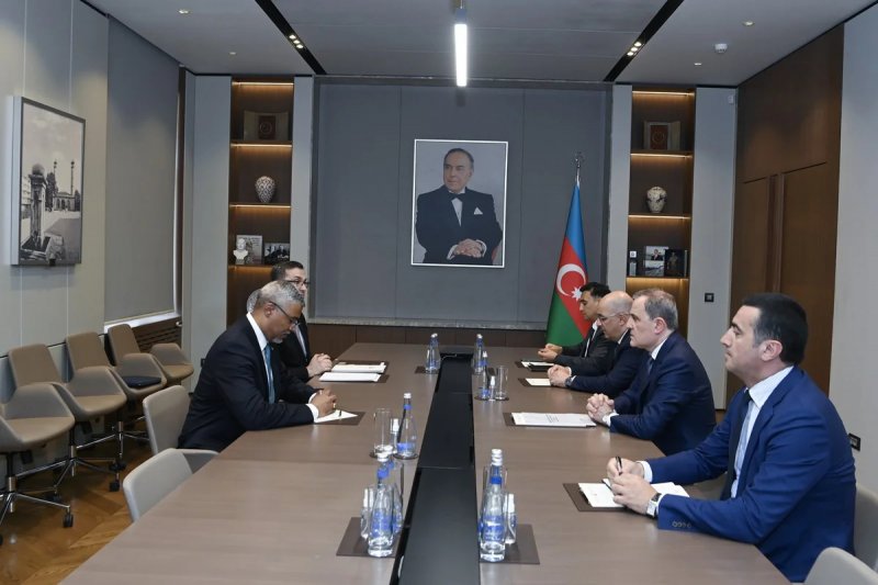 Xarici işlər naziri Ceyhun Bayramov Ümumdünya Gömrük Təşkilatının baş katibi ilə görüş keçirib