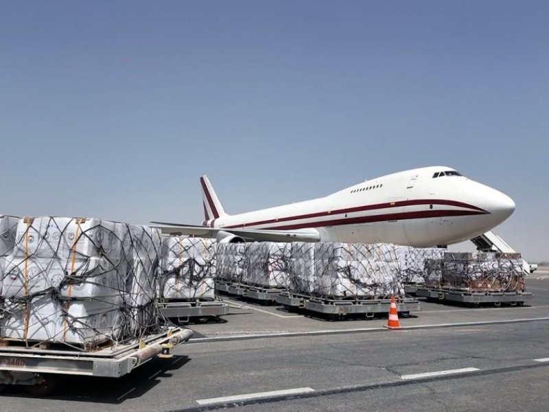 BƏƏ Qəzzaya 100 ton humanitar yardım göndərib