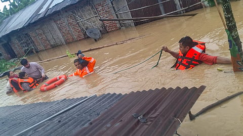 Hindistanın Assam ştatında daşqınlar can almaqda davam edir: 41 nəfər ölüb