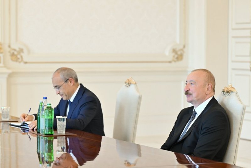 News about -   Prezident İlham Əliyev Dünya Güləş Birliyinin prezidentini qəbul edib  
