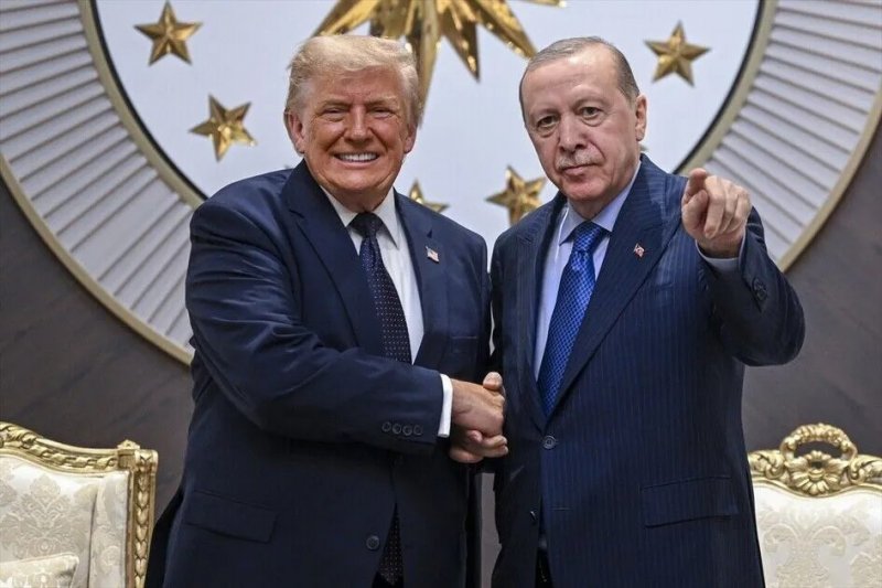   Turkish President Erdogan welcomes Trump in Ankara  