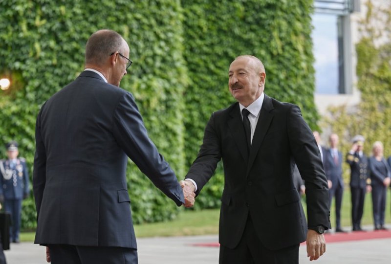 News about -   President Ilham Aliyev welcomed in Berlin with official ceremony  