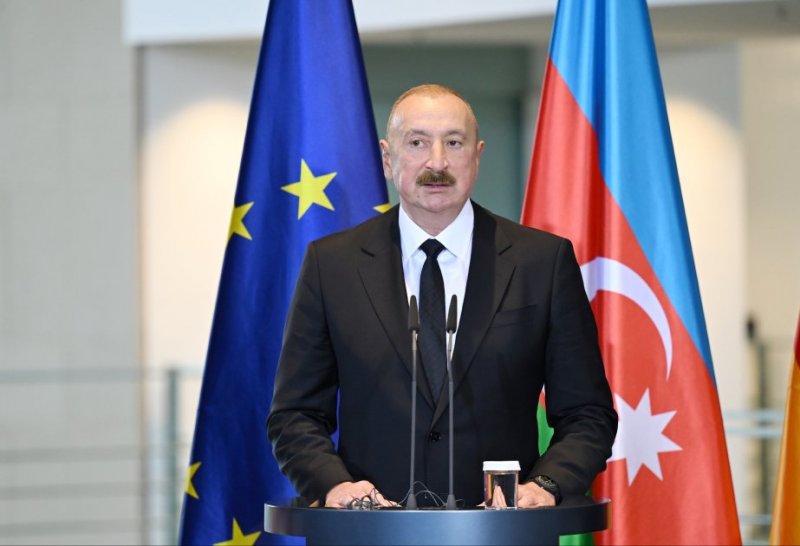 President: German–Azerbaijani cooperation is of great importance regarding connectivity and transit capabilities 