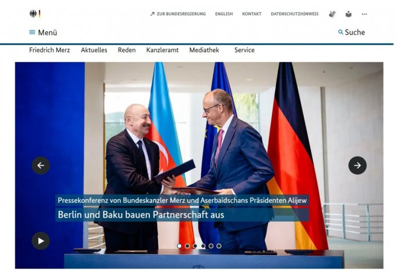 President Ilham Aliyev’s Berlin visit draws broad attention from global media
