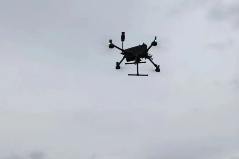 Meteorologists use drone swarm to observe typhoon passage in South China