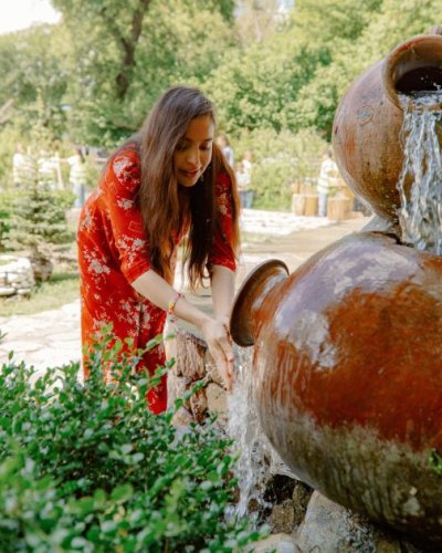 News about - Leyla Aliyeva attends opening of individual exhibition and tree-planting campaign in Gabala -  PHOTOS 