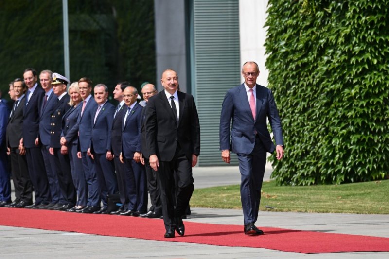 News about -   President Ilham Aliyev welcomed in Berlin with official ceremony  