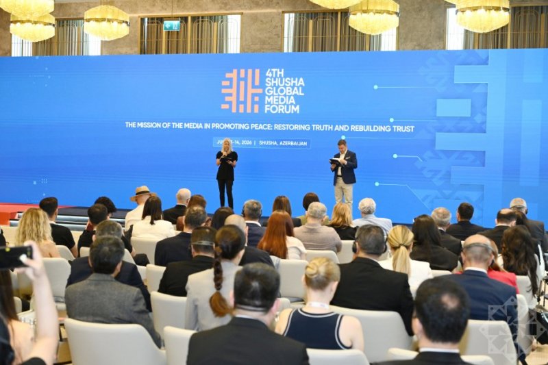 IV Şuşa Qlobal Media Forumunda sessiyalar davam edir